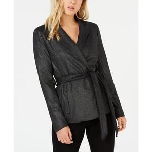 Xoxo Juniors Metallic Wrap Jacket Size 2XL